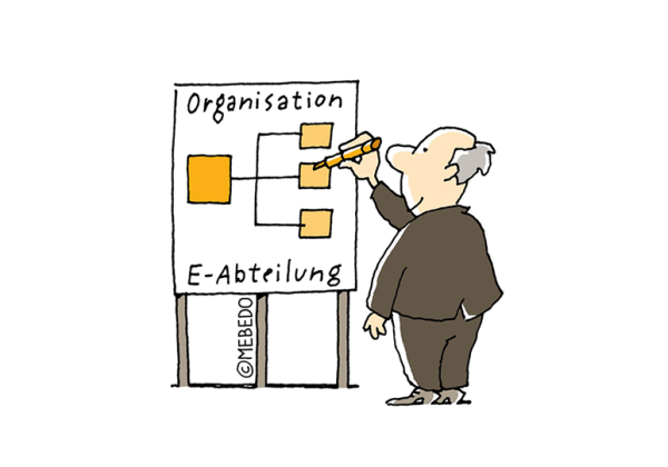 Chef-Diagramm-Organisation