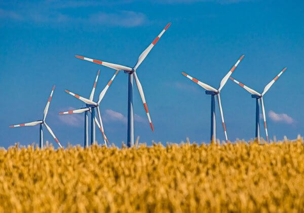 Foto-Windkraft-anlage