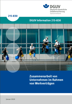 DGUV Information 215-830 - Fremdfirmenmanagement