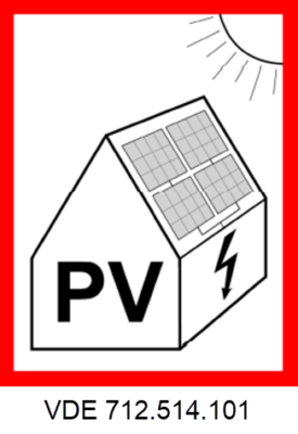 PV Anlagen Kennzeichnung