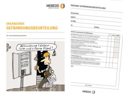 Ergänzende Gefährdungsbeurteilung Abreißblock | MEBEDO